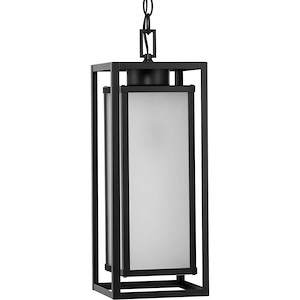 Unison - 1 Light Outdoor Hanging Lantern In Contemporary Style-19.37 Inches Tall and 7 Inches Wide