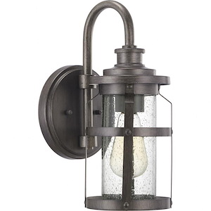 Haslett - Outdoor Light - 1 Light in Farmhouse style - 6.5 Inches wide by 14 Inches high