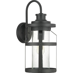 Haslett - Outdoor Light - 1 Light in Farmhouse style - 9.38 Inches wide by 22.13 Inches high