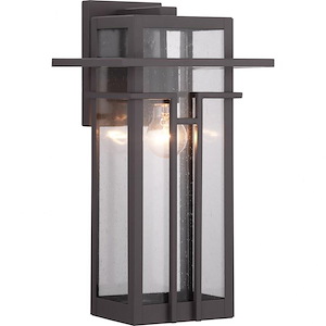 Boxwood - Outdoor Light - 1 Light in Modern Craftsman and Modern Mountain style - 9 Inches wide by 16.5 Inches high - 756623