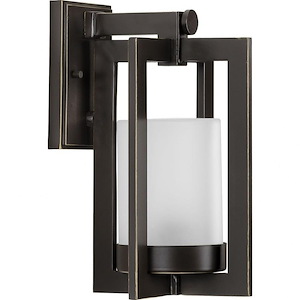 Janssen - Outdoor Light - 1 Light - Cylinder Shade in Modern Craftsman and Modern style - 7.5 Inches wide by 12.5 Inches high