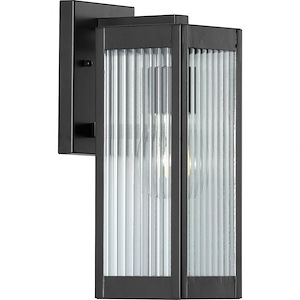 Felton - Outdoor Light - 1 Light in Modern Craftsman and Urban Industrial style - 4.5 Inches wide by 12.75 Inches high