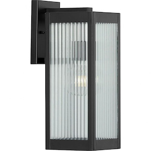 Felton - Outdoor Light - 1 Light in Modern Craftsman and Urban Industrial style - 5.63 Inches wide by 15.38 Inches high