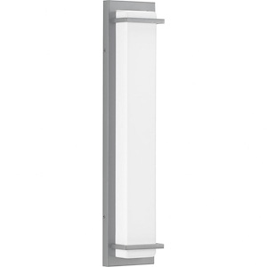 Z-1080 LED - Outdoor Light - 2 Light in Modern style - 5 Inches wide by 23.5 Inches high