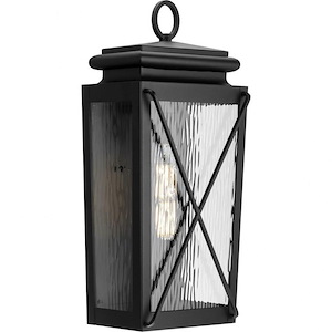 Wakeford - 1 Light Outdoor Medium Wall Lantern In New Traditional Style-21.5 Inches Tall and 6.75 Inches Wide
