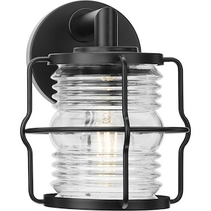Keegan - 1 Light Outdoor Wall Lantern In Industrial Style-9.5 Inches Tall and 8.5 Inches Wide