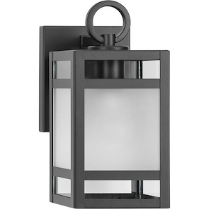 Parrish - 1 Light Outdoor Wall Lantern In Modern Style-10 Inches Tall and 6 Inches Wide
