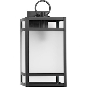 Parrish - 1 Light Outdoor Wall Lantern In Modern Style-18 Inches Tall and 9 Inches Wide - 1302220