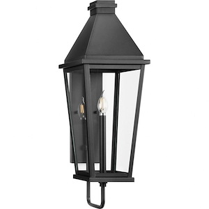 Richmond Hill - 1 Light Outdoor Wall Lantern In Modern Style-29 Inches Tall and 11 Inches Wide