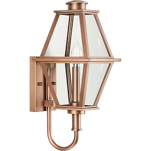 Bradshaw - 1 Light Outdoor Wall Lantern In Traditional Style-18.12 Inches Tall and 8.5 Inches Wide - 1302225