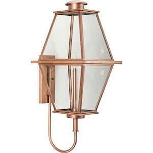 Bradshaw - 1 Light Outdoor Wall Lantern In Traditional Style-32 Inches Tall and 13.87 Inches Wide