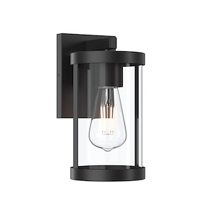 Kagen - 1 Light Small Outdoor Wall Mount-10 Inch Tall and 6 Inch Wide - 1428527