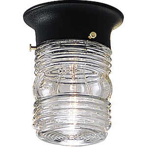 Utility Lantern - Outdoor Light - 1 Light in Traditional style - 4.88 Inches wide by 6.25 Inches high