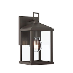 Cantley - 1 Light Small Outdoor Wall Lantern-10.25 Inch Tall and 6 Inch Wide - 1428538