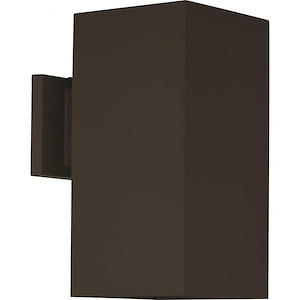 Square - Outdoor Light - 1 Light - in Modern style - 6 Inches wide by 12 Inches high