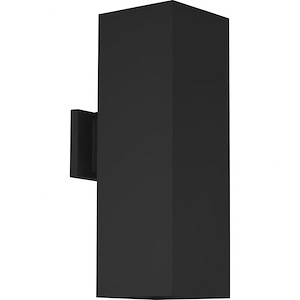 Square - Outdoor Light - 2 Light in Modern style - 6 Inches wide by 18 Inches high