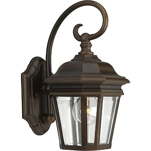 Crawford - Outdoor Light - 1 Light in New Traditional and Transitional style - 6.5 Inches wide by 12.5 Inches high