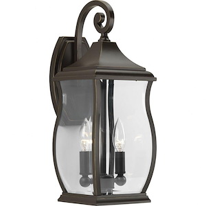 Township - 17.5 Inch Height - Outdoor Light - 2 Light - Line Voltage - Wet Rated