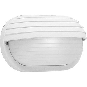 Bulkheads - Outdoor Light - 1 Light - Oval Shade in Coastal style - 10.5 Inches wide by 5.88 Inches high