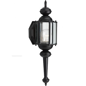 BrassGUARD Lantern - 18.75 Inch Height - Outdoor Light - 1 Light - Line Voltage - Wet Rated