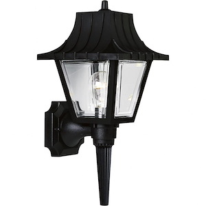 Mansard - Outdoor Light - 1 Light in Traditional style - 8 Inches wide by 17 Inches high