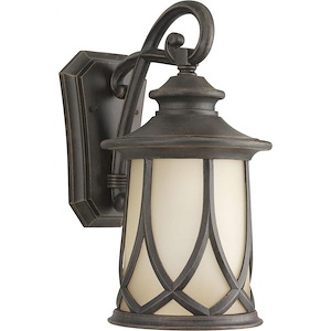 Resort - Outdoor Light - 1 Light in Modern Craftsman and Rustic and Transitional style - 8.5 Inches wide by 15.88 Inches high