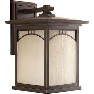 Residence - Outdoor Light - 1 Light in Craftsman and Transitional style - 10 Inches wide by 15.31 Inches high
