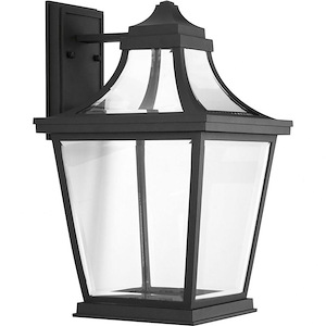 Endorse LED - Outdoor Light - 1 Light - Beveled Shade in New Traditional and Transitional style - 10.75 Inches wide by 17.75 Inches high