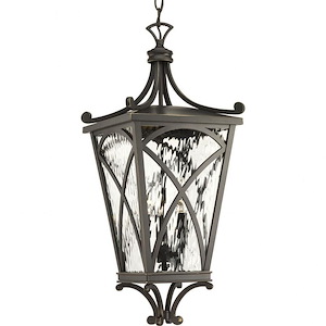 Cadence - Outdoor Light - 3 Light in Luxe and New Traditional and Transitional style - 10 Inches wide by 24 Inches high - 614970