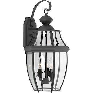New Haven - Outdoor Light - 3 Light in New Traditional and Transitional and Traditional style - 11 Inches wide by 21.88 Inches high