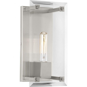 Hobbs - Wall Sconces Light - 1 Light - Beveled Shade in Farmhouse style - 6 Inches wide by 12 Inches high