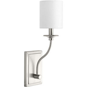 Bonita - Wall Sconces Light - 1 Light in Luxe and New Traditional and Transitional style - 4.5 Inches wide by 17.13 Inches high
