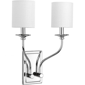 Bonita - Wall Sconces Light - 2 Light in Luxe and New Traditional and Transitional style - 13.63 Inches wide by 17.25 Inches high - 621360