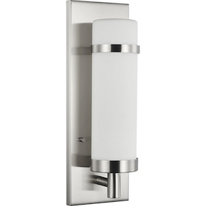Hartwick - Wall Brackets Light - 1 Light - Cylinder Shade in Luxe and Modern style - 4.5 Inches wide by 13.5 Inches high