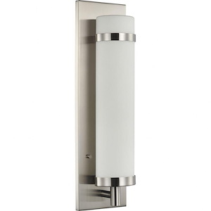 Hartwick - Wall Brackets Light - 1 Light - Cylinder Shade in Luxe and Modern style - 5 Inches wide by 18 Inches high