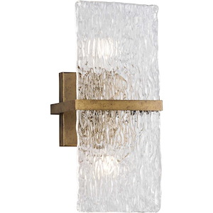 Chevall - 2 Light Wall Sconce In Modern Style-15 Inches Tall and 4.5 Inches Wide