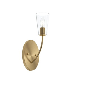 Jheni - 1 Light Wall Sconce-14 Inch Tall and 7 Inch Wide - 1428552