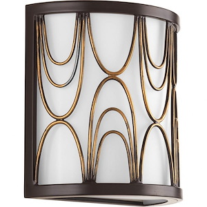 Cirrine - Wall Sconces Light - 1 Light in Bohemian and Transitional style - 8 Inches wide by 8 Inches high - 495819