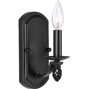 Greyson - Wall Sconces Light - 1 Light in Farmhouse style - 4 Inches wide by 8.25 Inches high - 462564