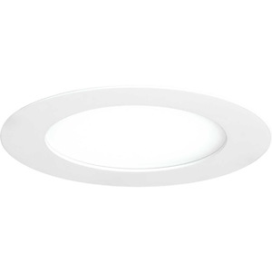 Edgelit - 12.1W 1 LED Recessed Trim Downlight In Style-3 Inches Tall and 7 Inches Wide