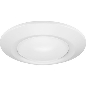 Intrinsic - 1.3125 Inch Height - Close-to-Ceiling Light - 1 Light - Line Voltage - Wet Rated