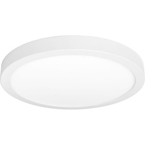 Everlume - 1.125 Inch Height - Close-to-Ceiling Light - 1 Light - Round Shade - Line Voltage - Wet Rated - 900250