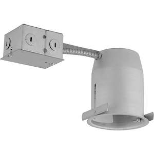 Recessed Housing - 11.375 Inch Width - 1 Light - Line Voltage - Damp Rated