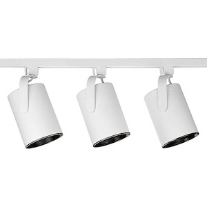 Alpha Track Kits - Track Light - 3 Light in Modern style - 4.38 Inches wide by 8.75 Inches high - 7834