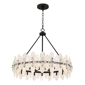 Abigail - 15W 6 LED Pendant-24 Inch Tall and 28 Inch Wide