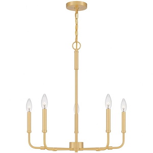 Abner - 5 Light Chandelier in Transitional style - 24 Inches wide by 25.25 Inches high - 1025632