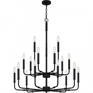 Abner - 18 Light Chandelier-36.5 Inches Tall and 32 Inches Wide - 1305590
