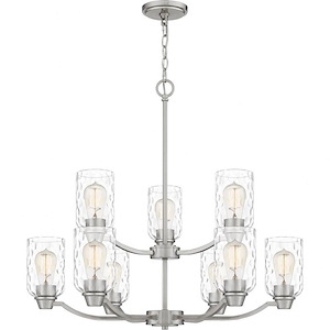Acacia - 9 Light Chandelier In Transitional Style-27.25 Inches Tall and 29.25 Inches Wide