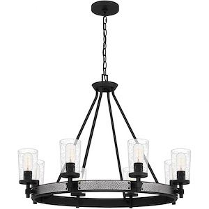 Alpine - 8 Light Chandelier In Traditional Style-24.25 Inches Tall and 32 Inches Wide - 1095917