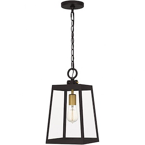 Amberly Grove - 1 Light Mini Pendant In Traditional Style-16 Inches Tall and 8.5 Inches Wide - 1097714